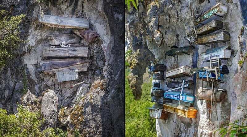 Gökyüzüne Asılı 2000 Yıllık Tabutlar...