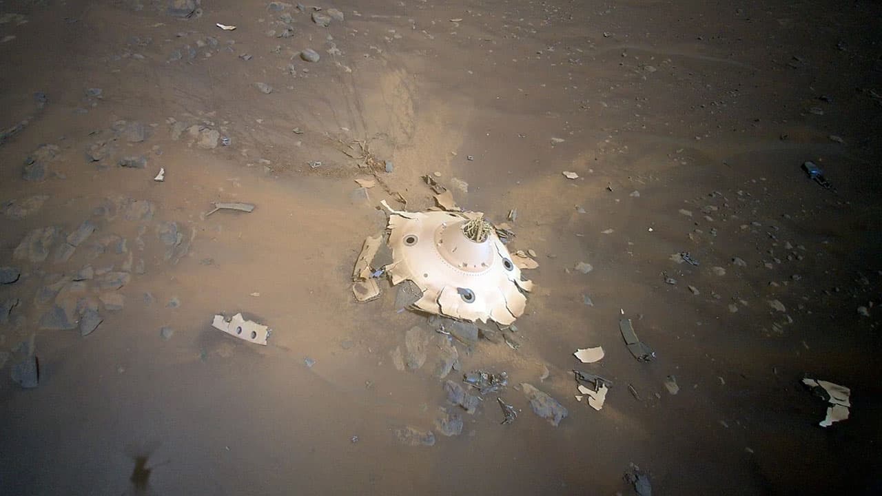 Mars Helikopteri Ingenuity İle Çekilen Harika Fotoğraflar Yayınlandı