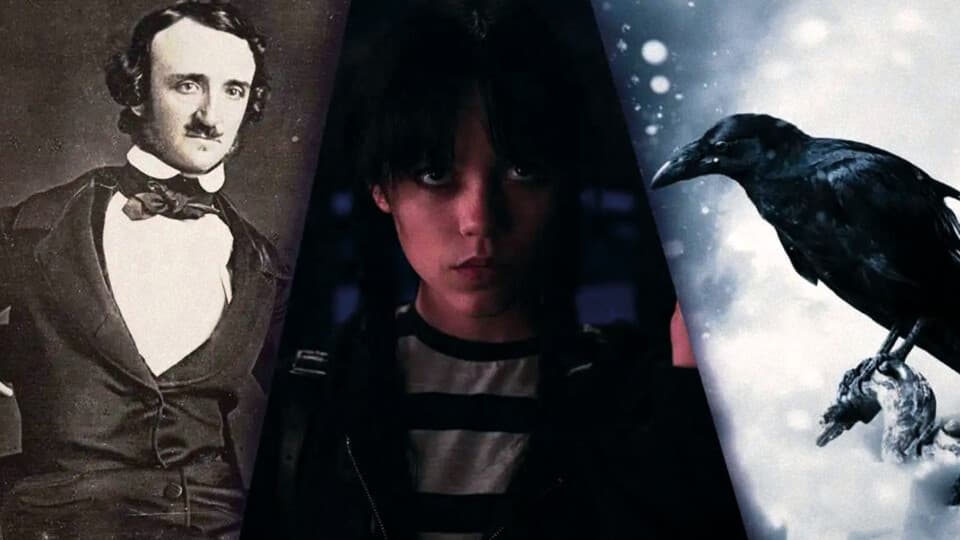 Netflix'in Wednesday'inden Gotik Edebiyatın Prensi Edgar Allan Poe Atıfları